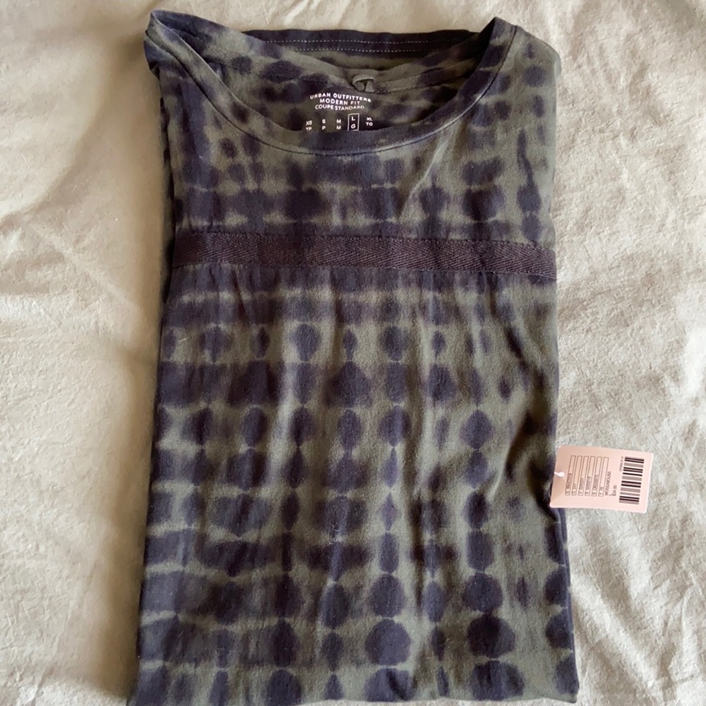 Green & Black Tie Dye T-shirt